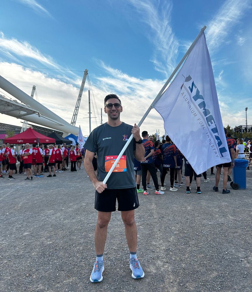 Symetal Running Team at B2Run Athens 2026