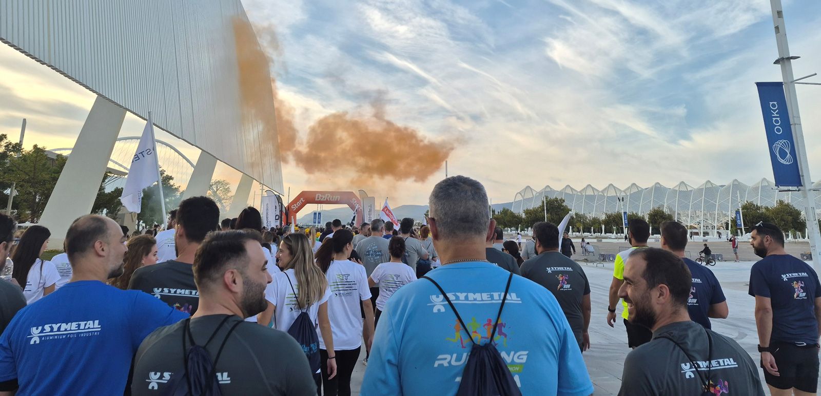 Symetal Running Team at B2Run Athens 2026